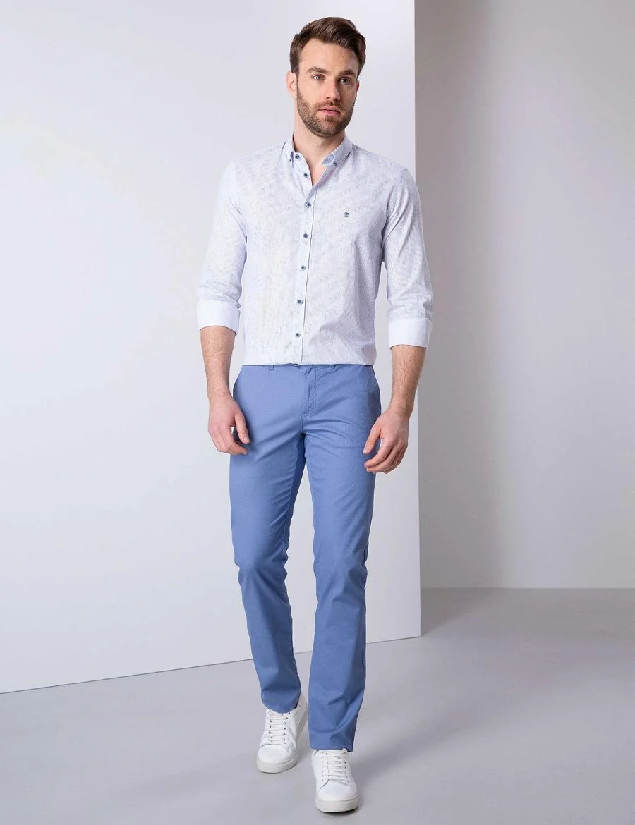 Mavi Slim Fit Kanvas Pantolon