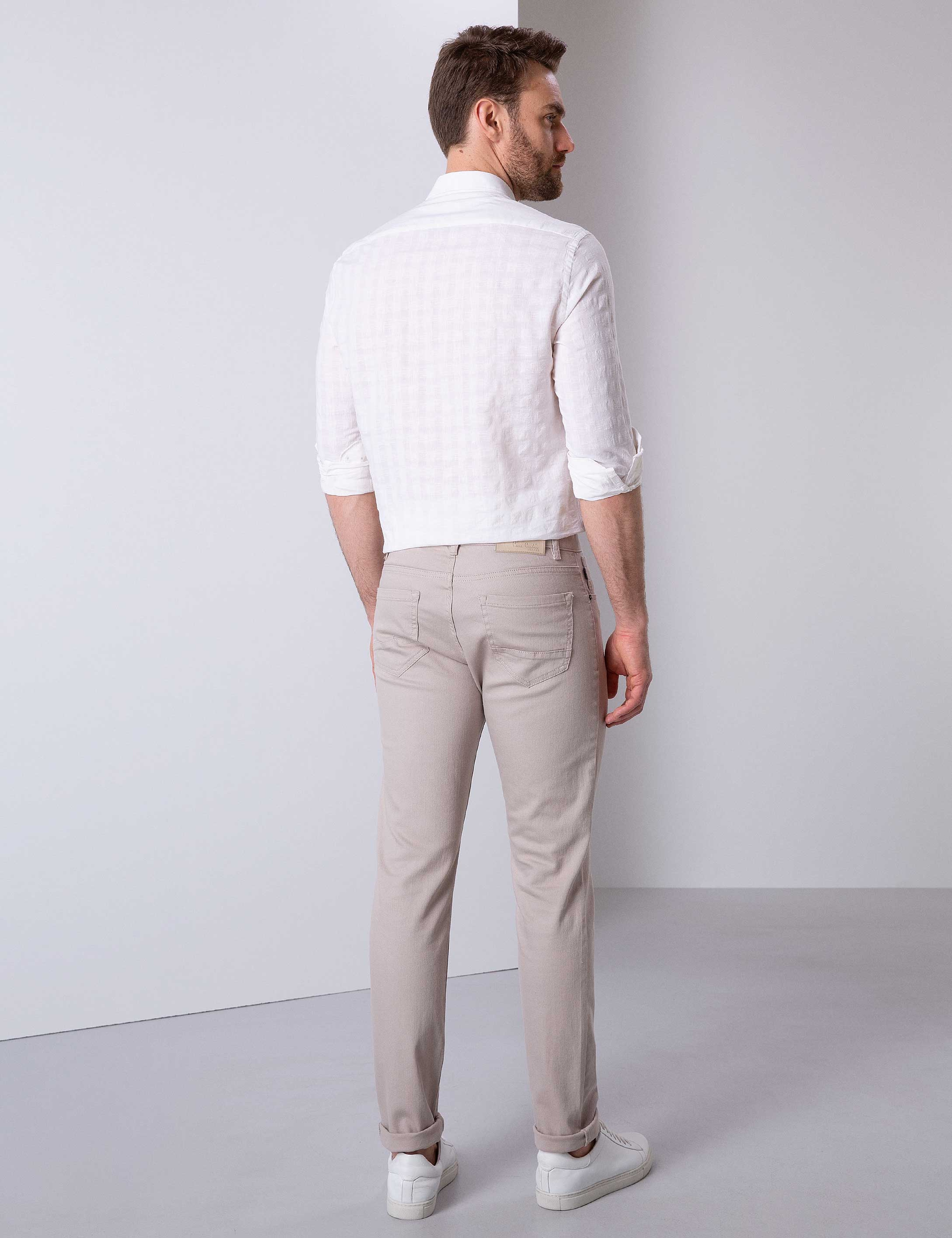 Taş Slim Fit Denim Pantolon - Image 3