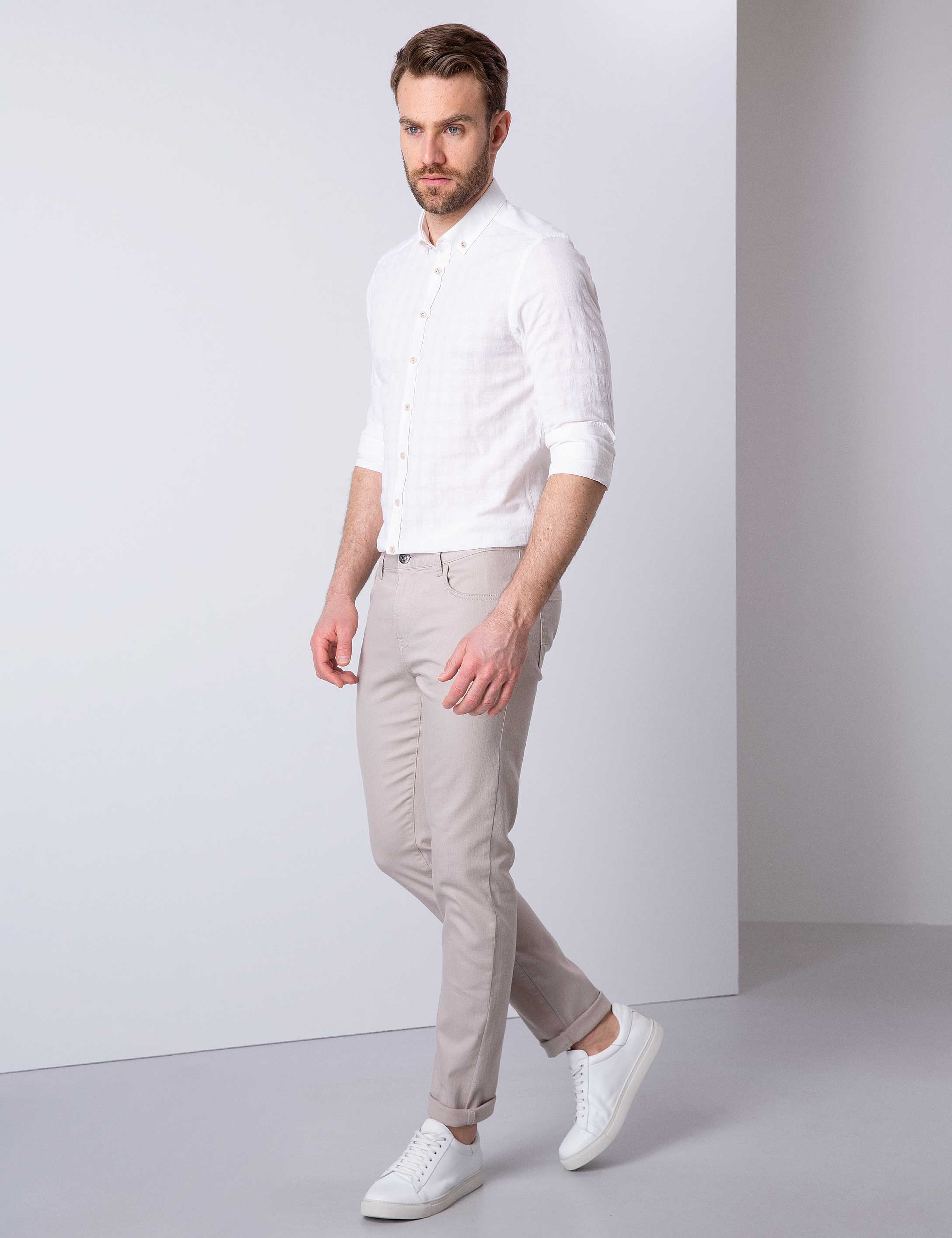 Taş Slim Fit Denim Pantolon - Image 2