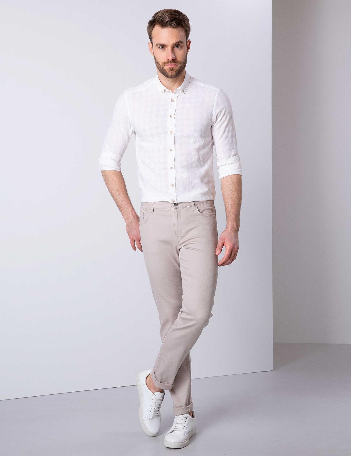 Taş Slim Fit Denim Pantolon