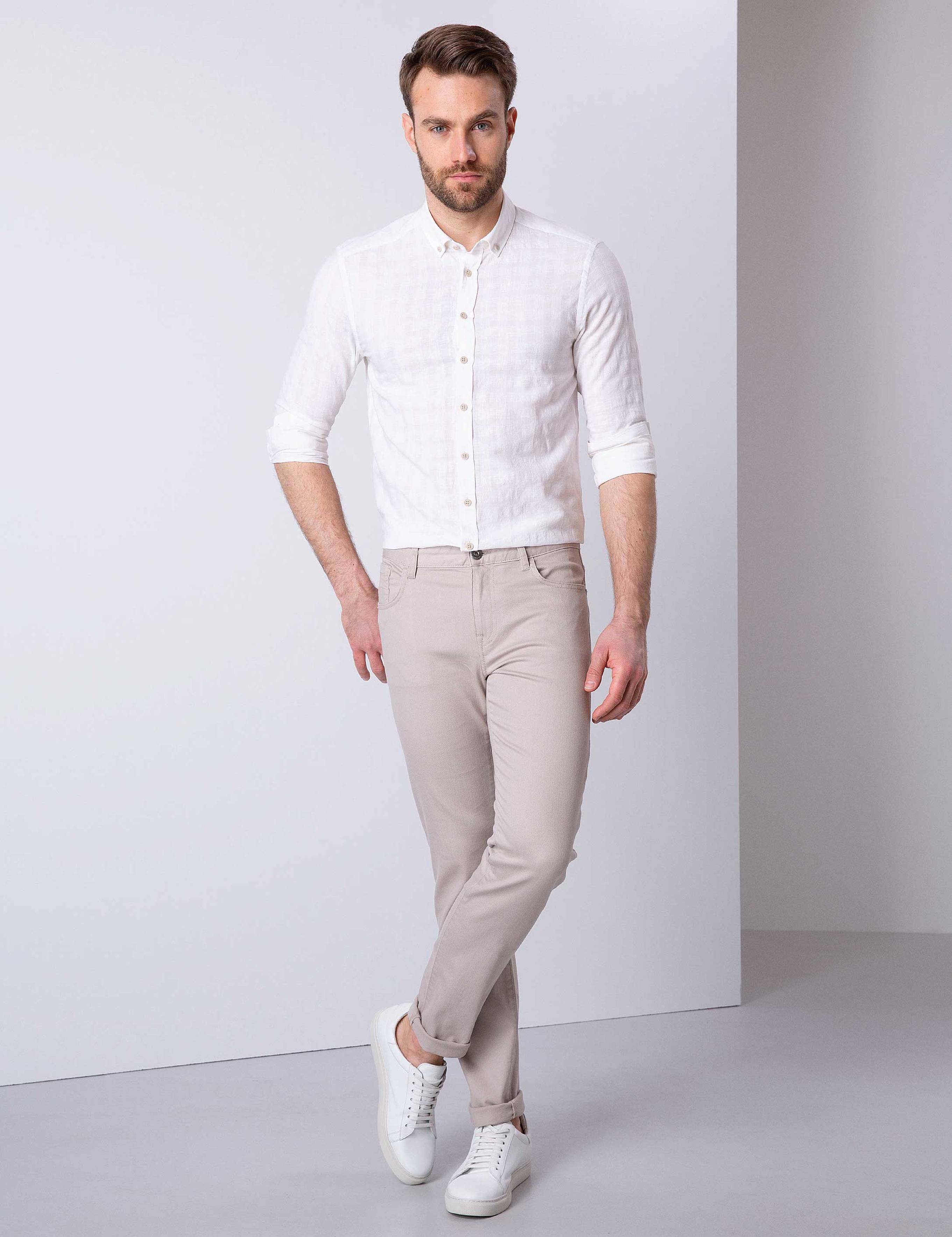 Taş Slim Fit Denim Pantolon