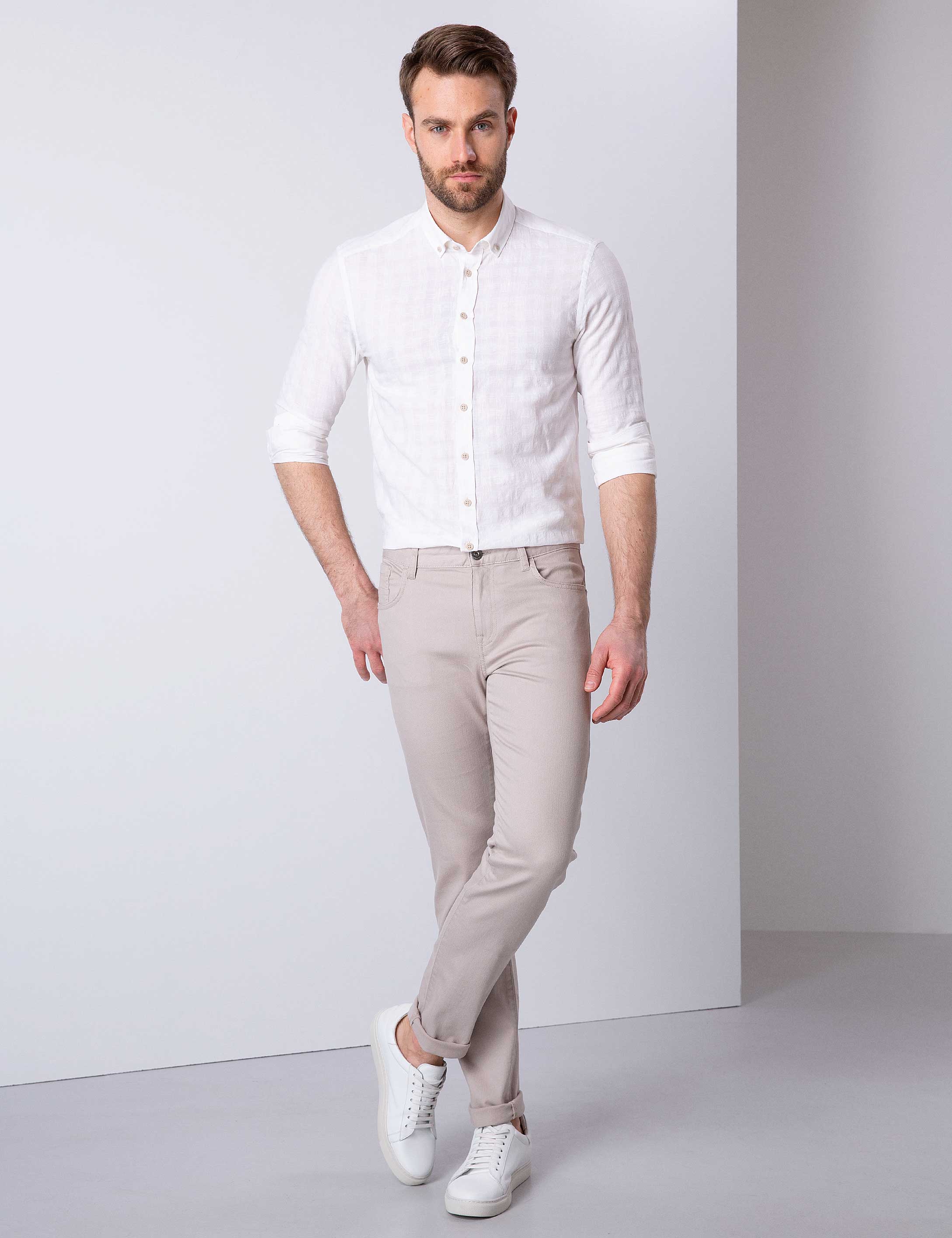 Taş Slim Fit Denim Pantolon