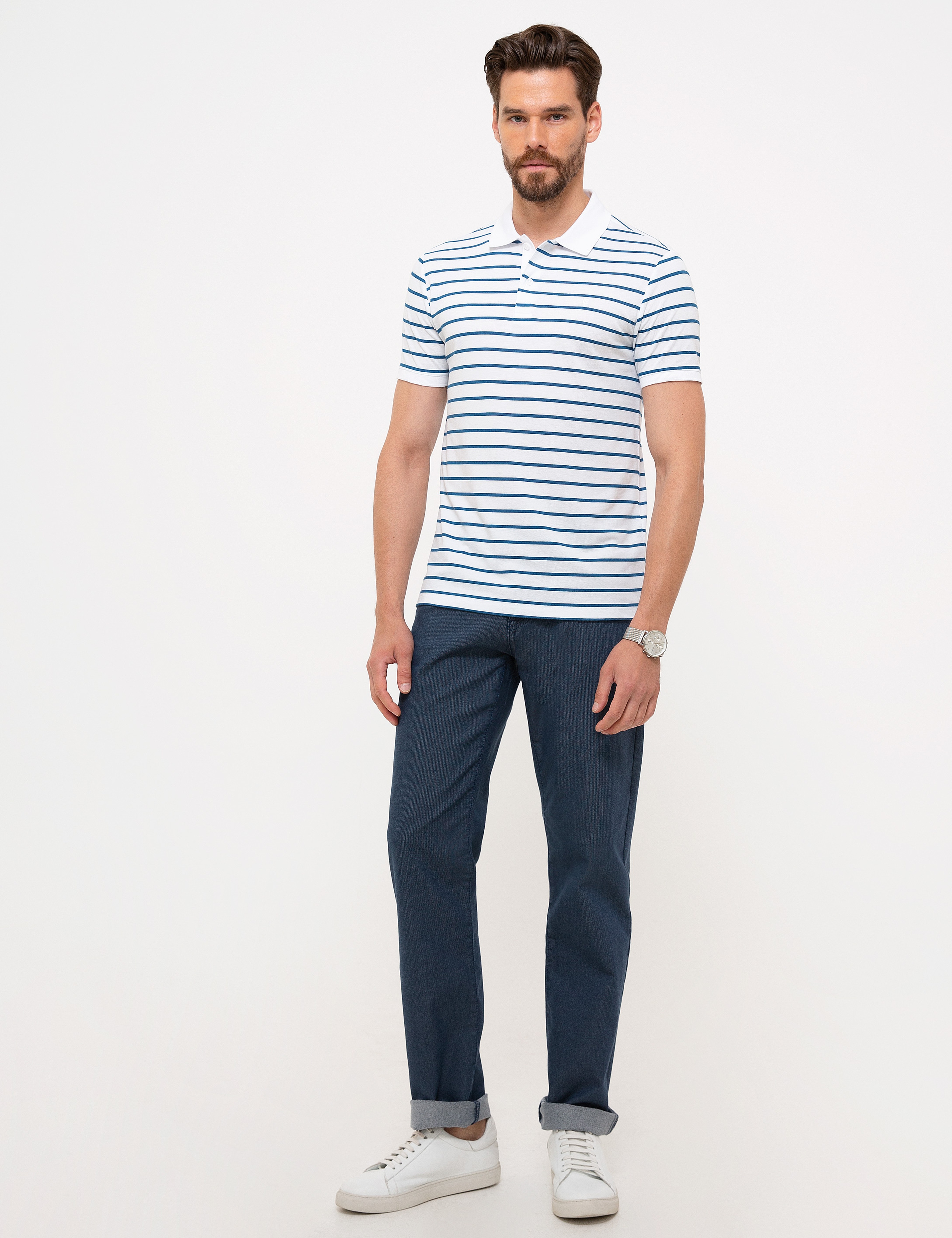 Gri Regular Fit Jean Pantolon - Image 1