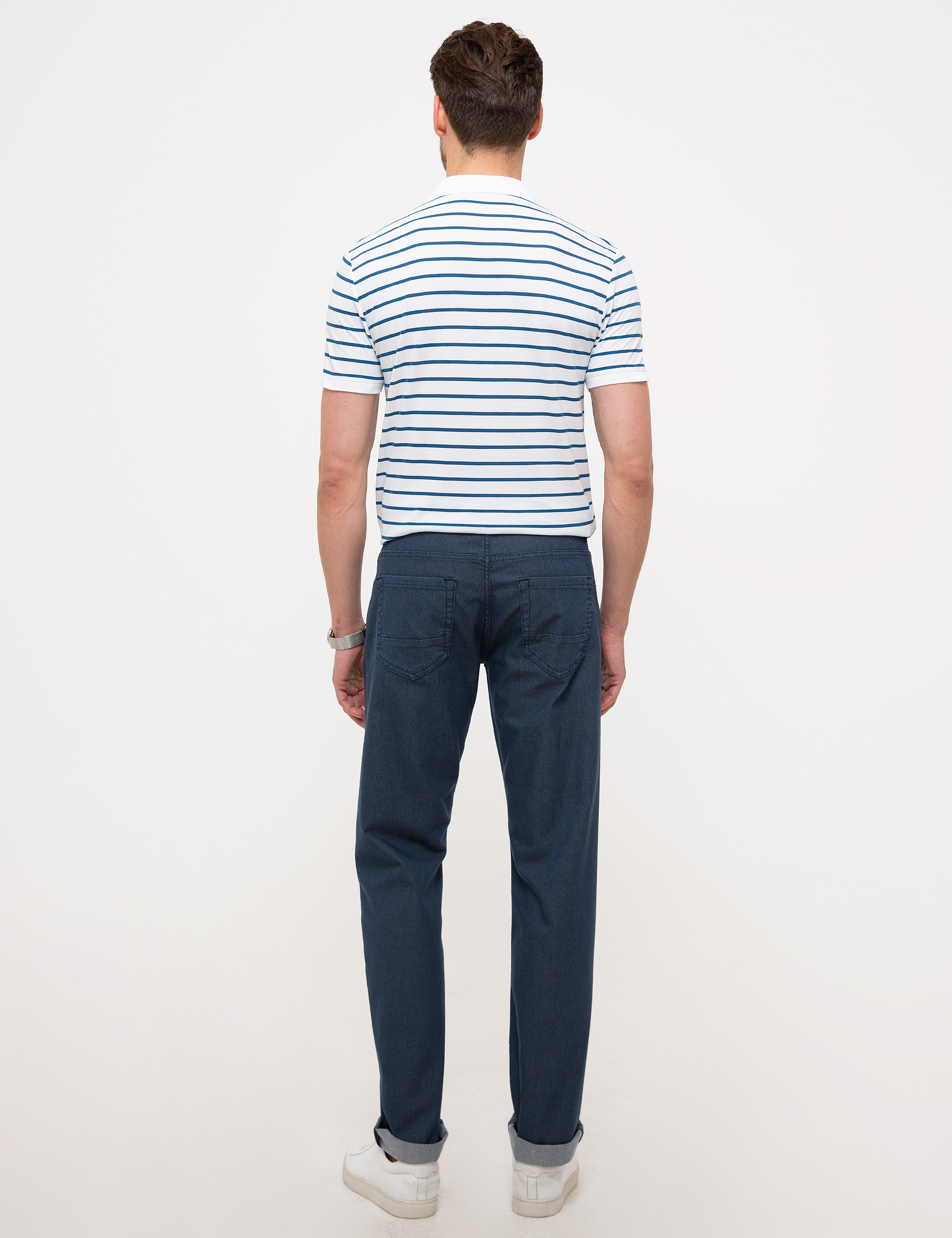 Gri Regular Fit Jean Pantolon - Image 3