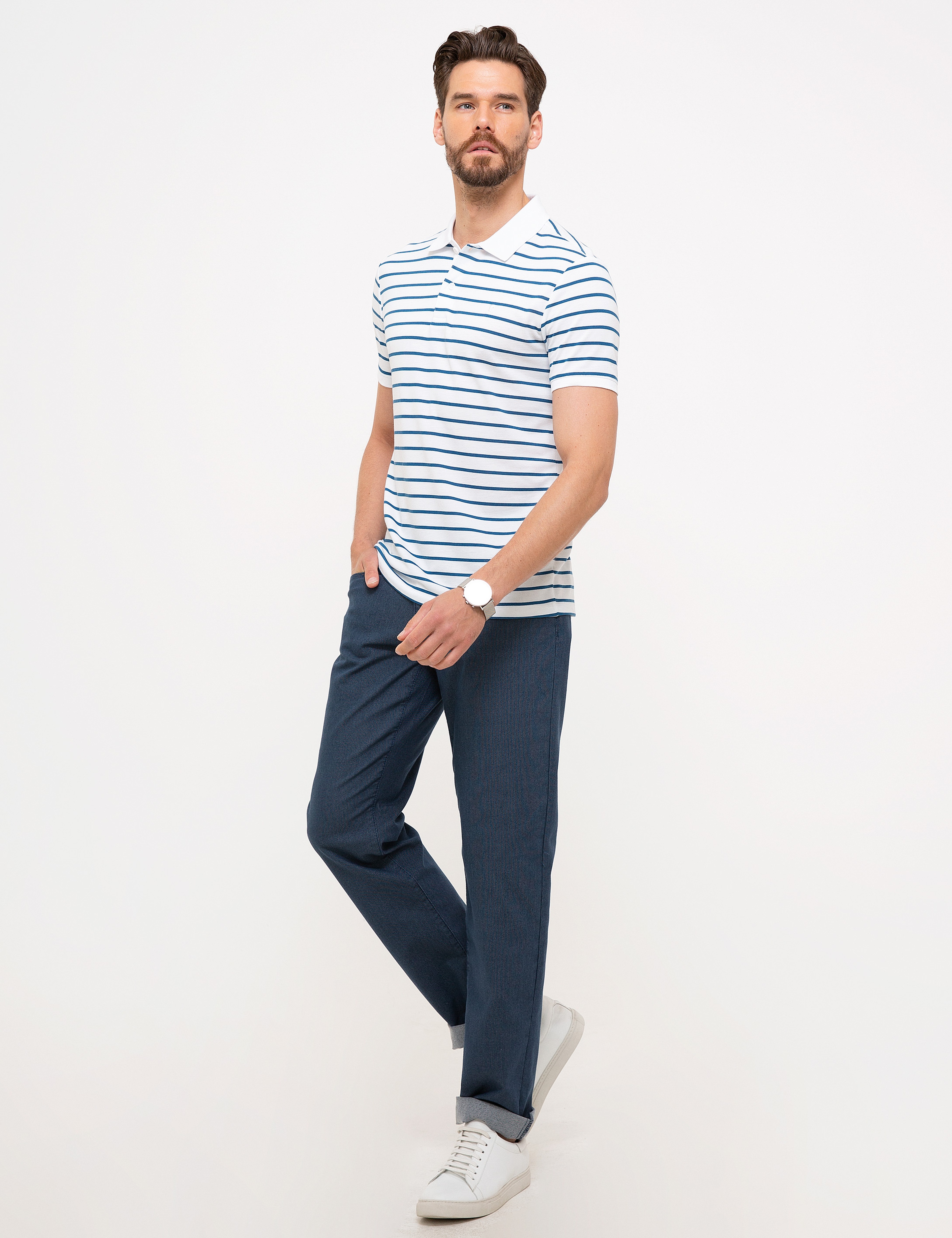 Gri Regular Fit Jean Pantolon - Image 2