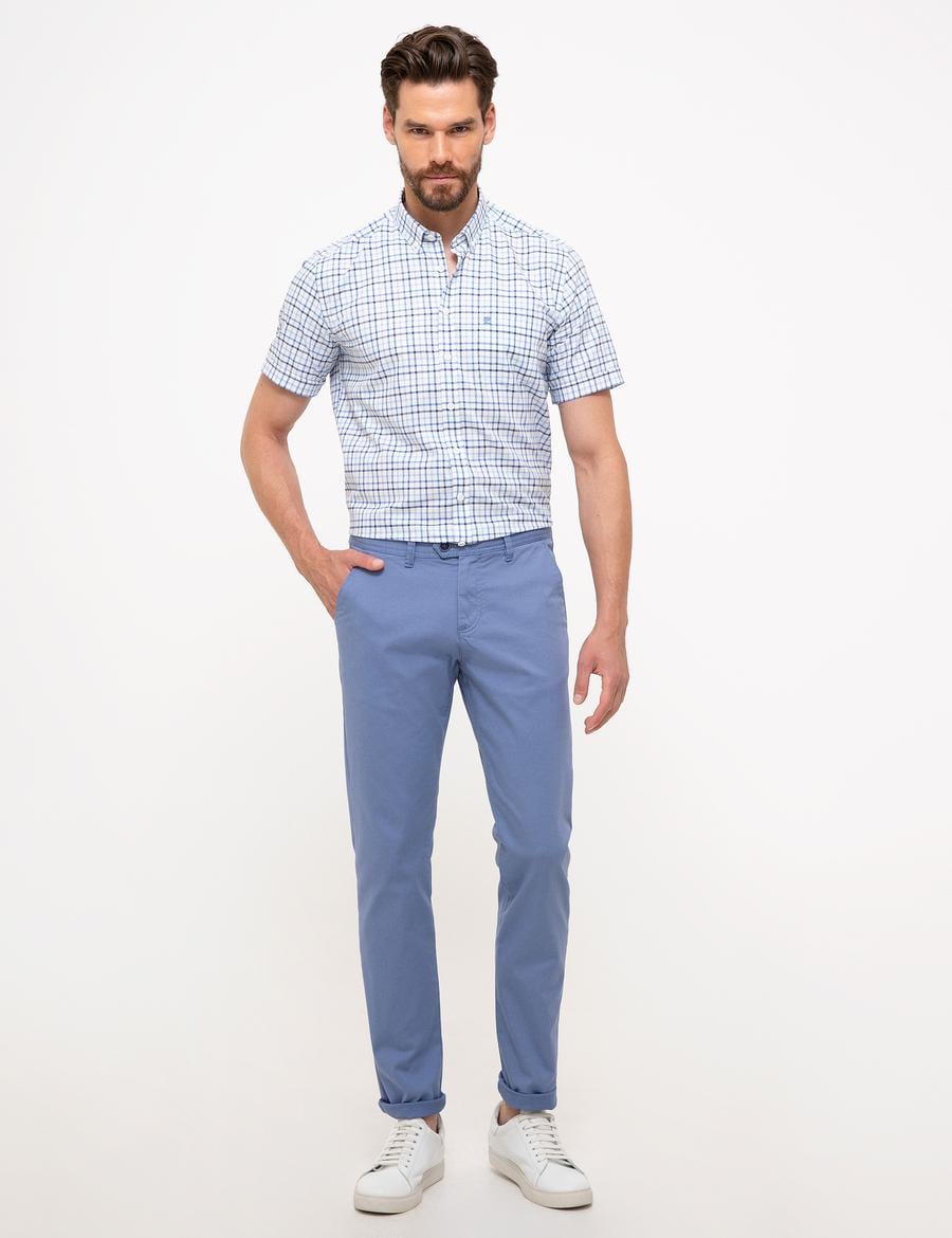 Mavi Slim Fit Kanvas Pantolon