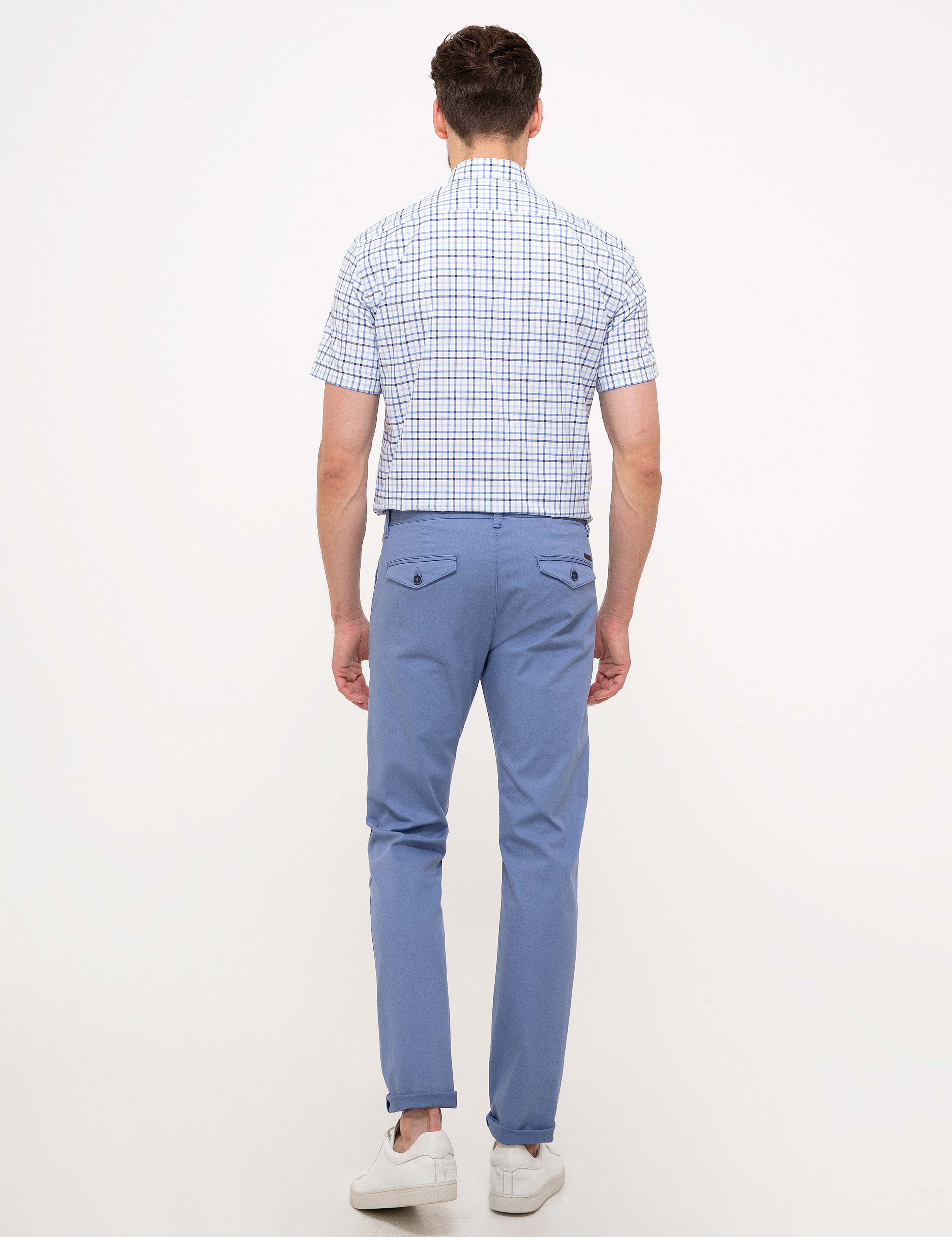 Mavi Slim Fit Kanvas Pantolon - Image 3