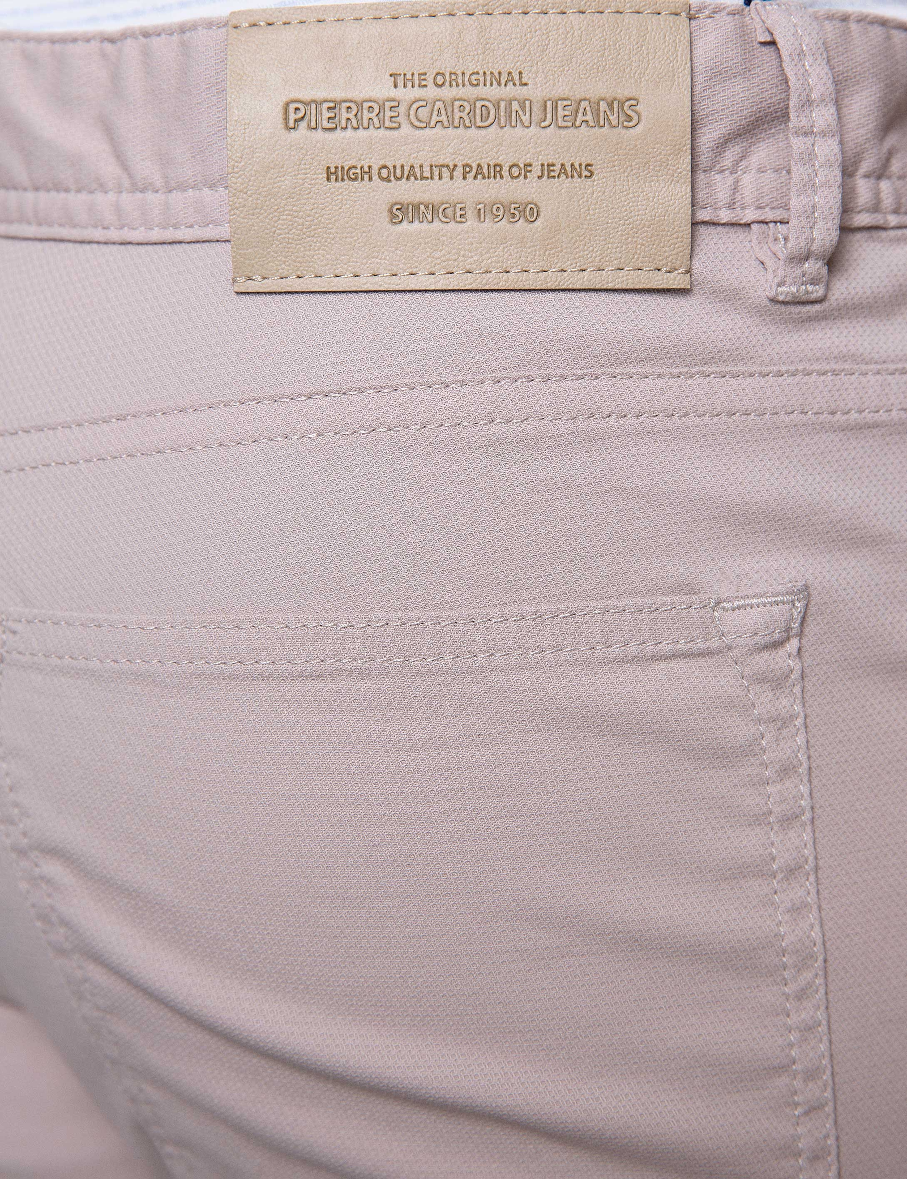 Açık Gri Slim Fit Chino Pantolon - Image 4