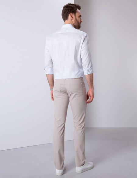 Açık Gri Slim Fit Chino Pantolon - 50202366054