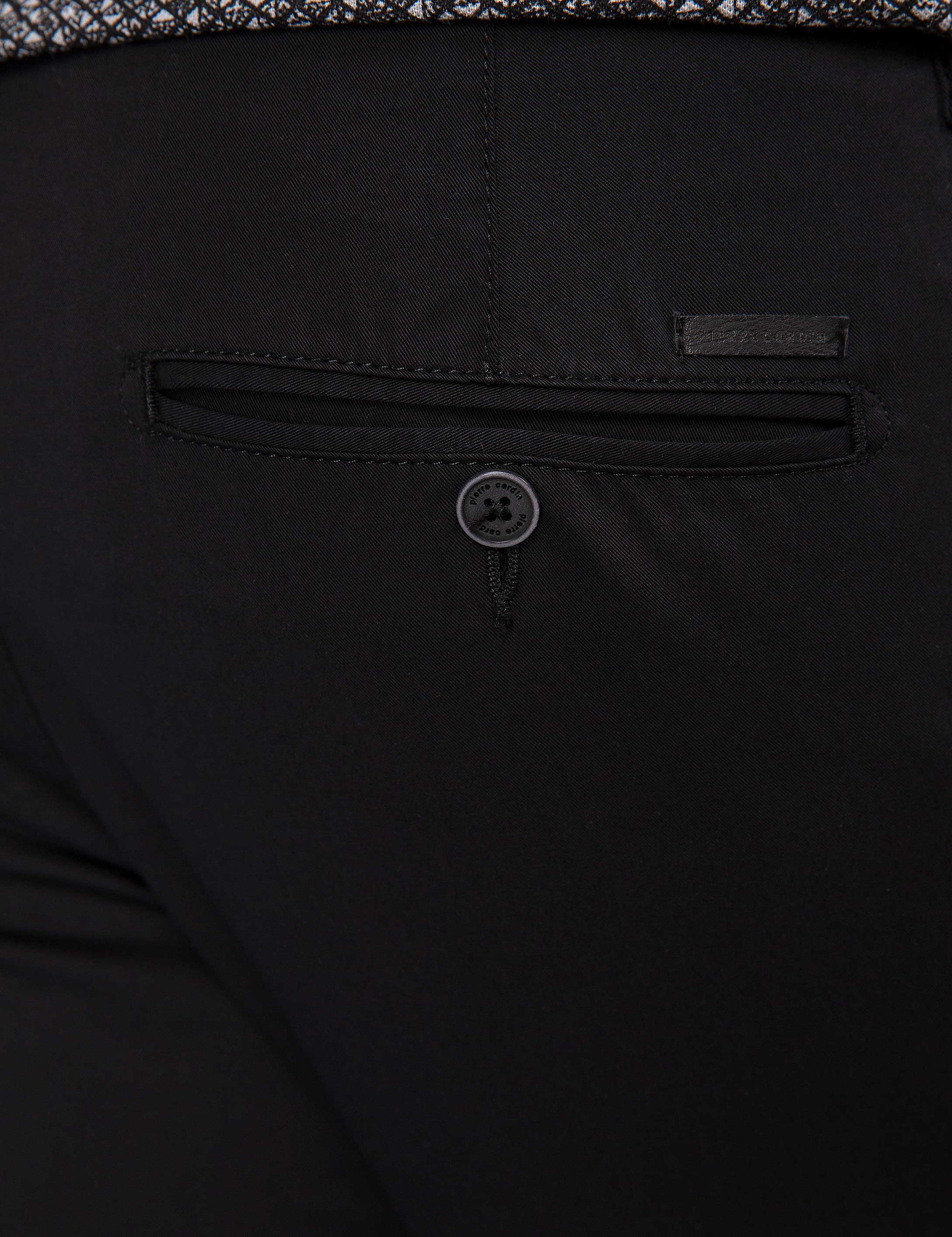 Siyah Slim Fit Chino Pantolon