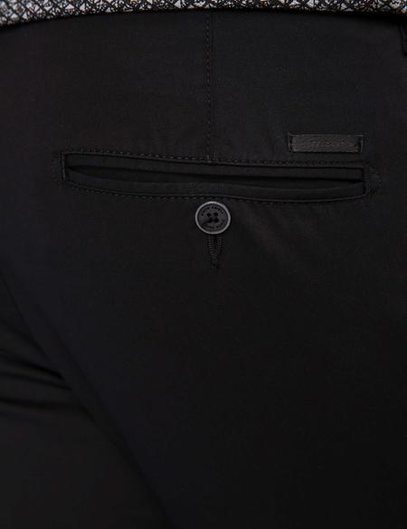 Siyah Slim Fit Chino Pantolon - 50202368059