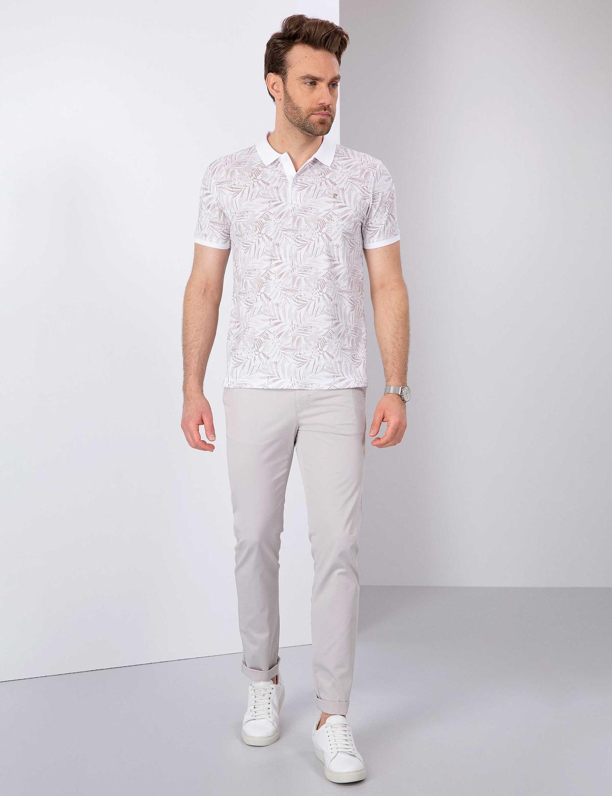 Taş Slim Fit Kanvas Pantolon