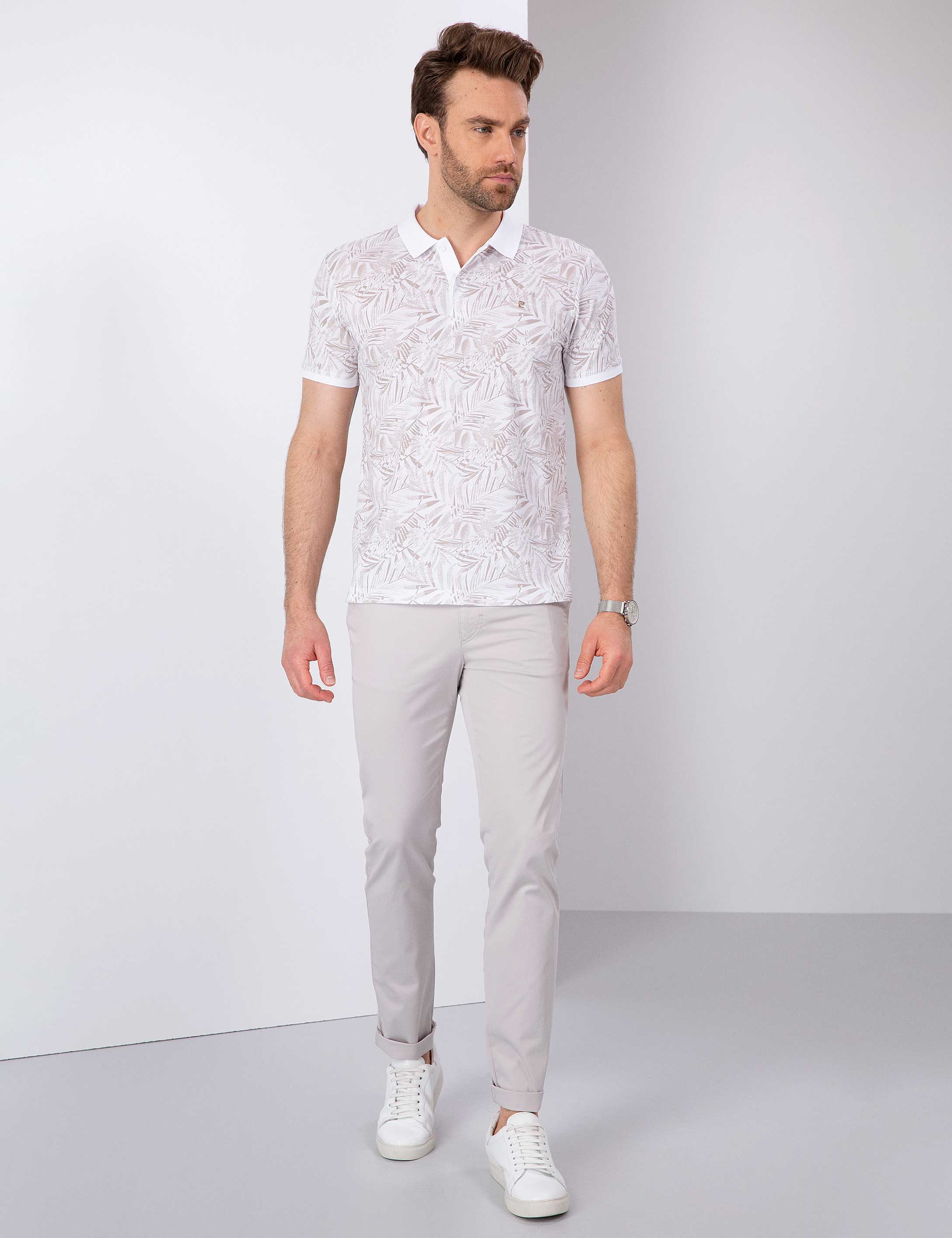 Taş Slim Fit Kanvas Pantolon