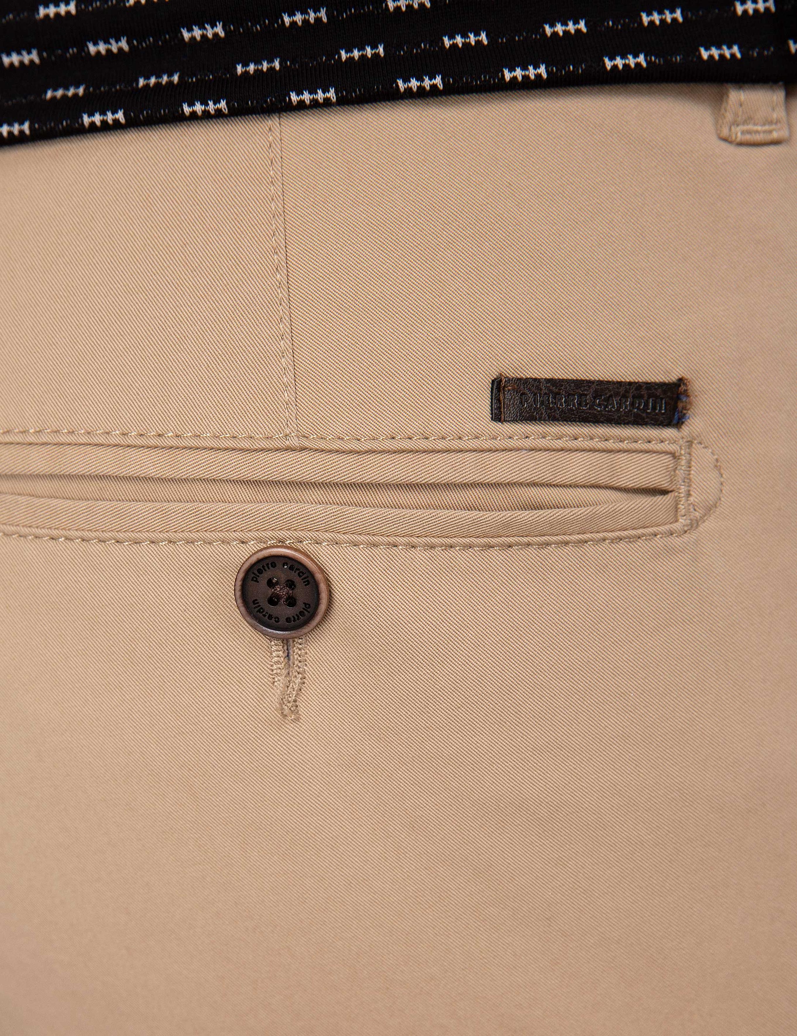 Camel Slim Fit Kanvas Pantolon