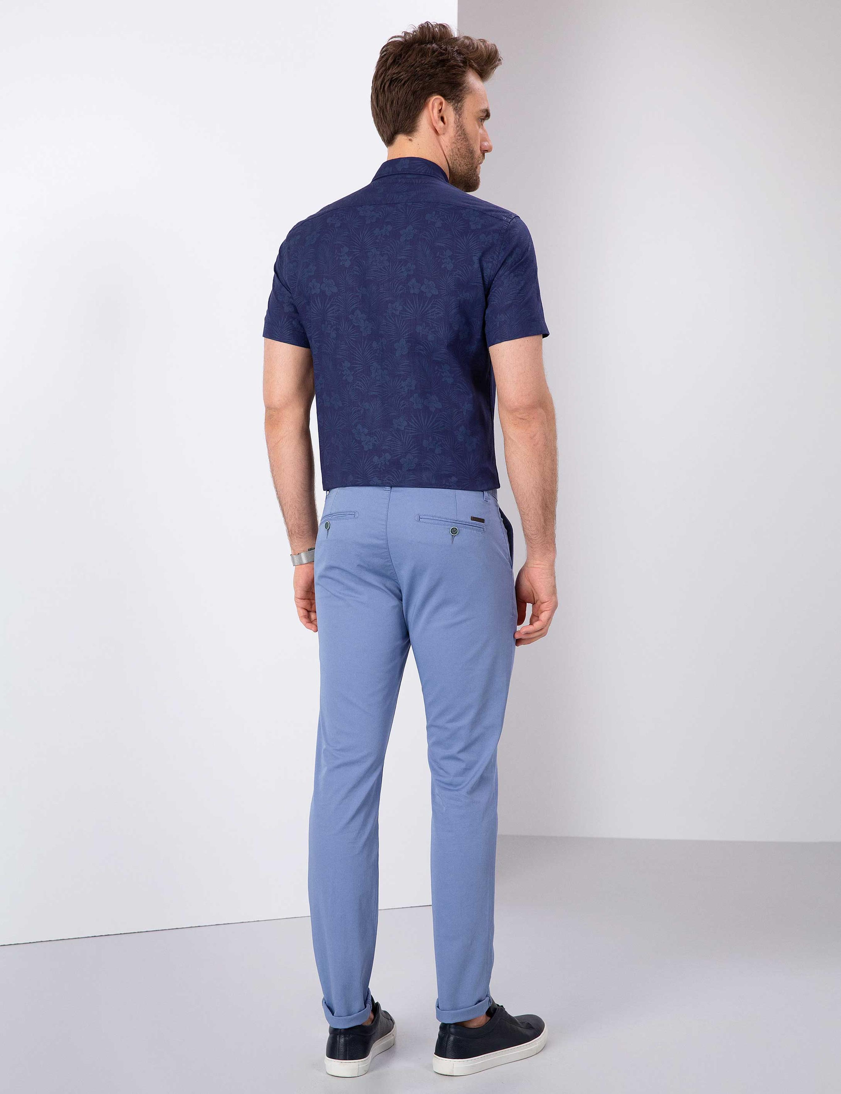 Mavi Slim Fit Kanvas Pantolon