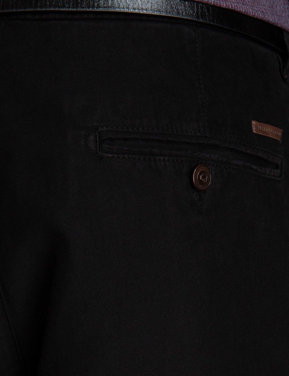 Siyah Regular Fit Chino Pantolon - 50202670018