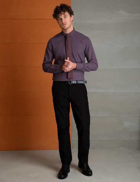 Siyah Regular Fit Chino Pantolon - 50202670018