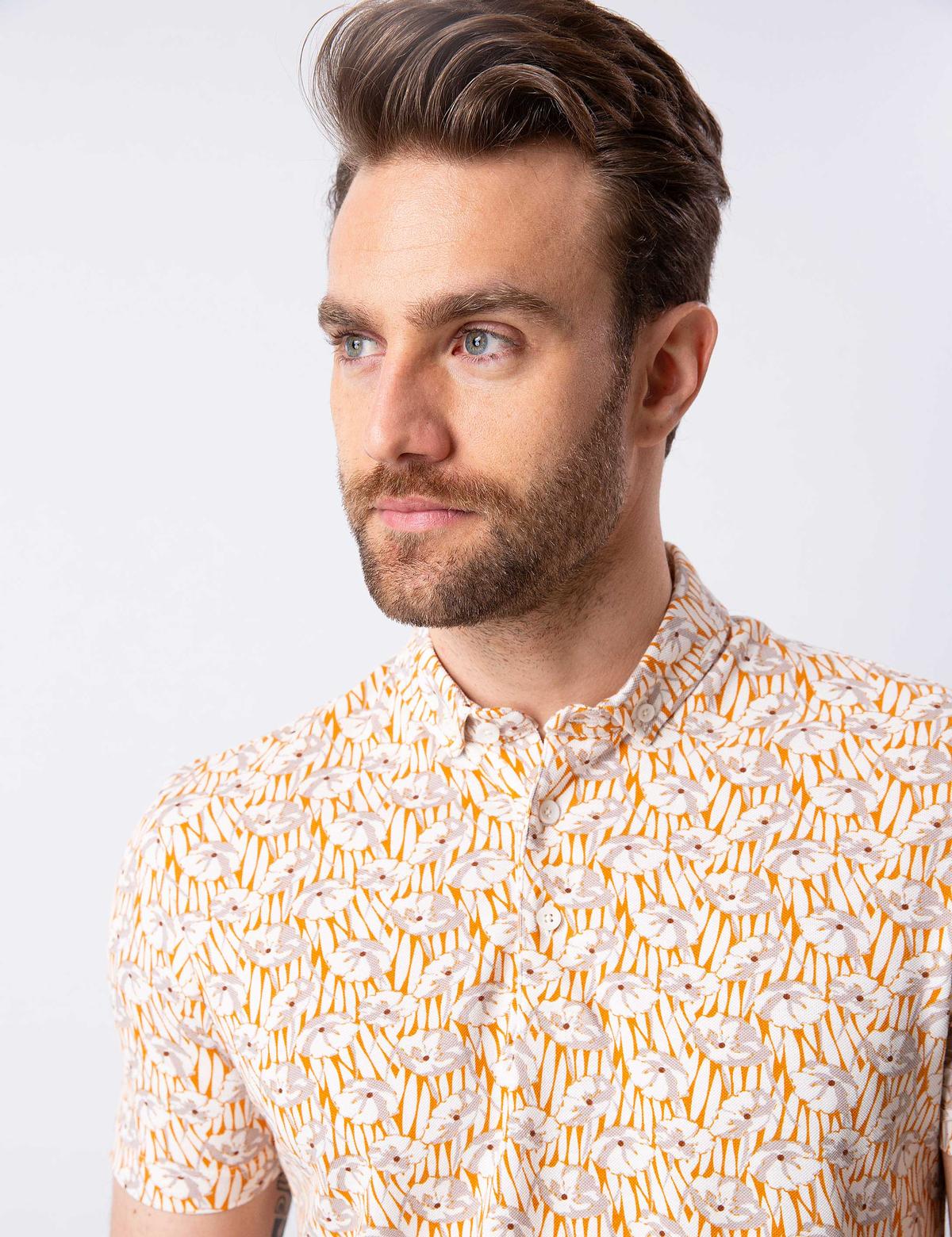 Safran Slim Fit Polo Yaka Tişört - 50202701027