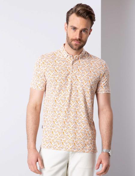 Safran Slim Fit Polo Yaka Tişört - 50202701027