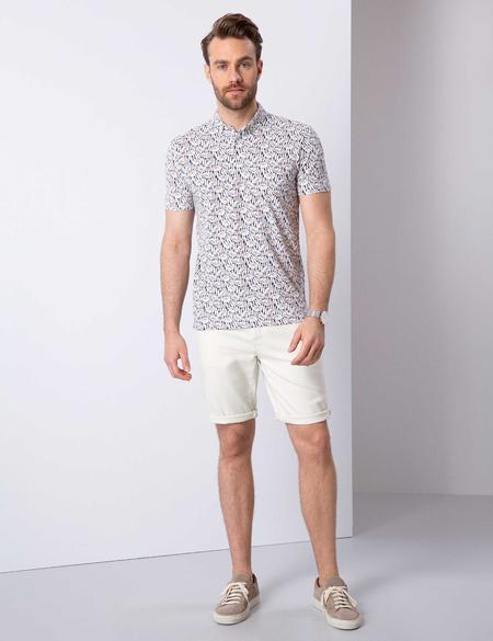 Lacivert Slim Fit Polo Yaka T-Shirt - 50202701018