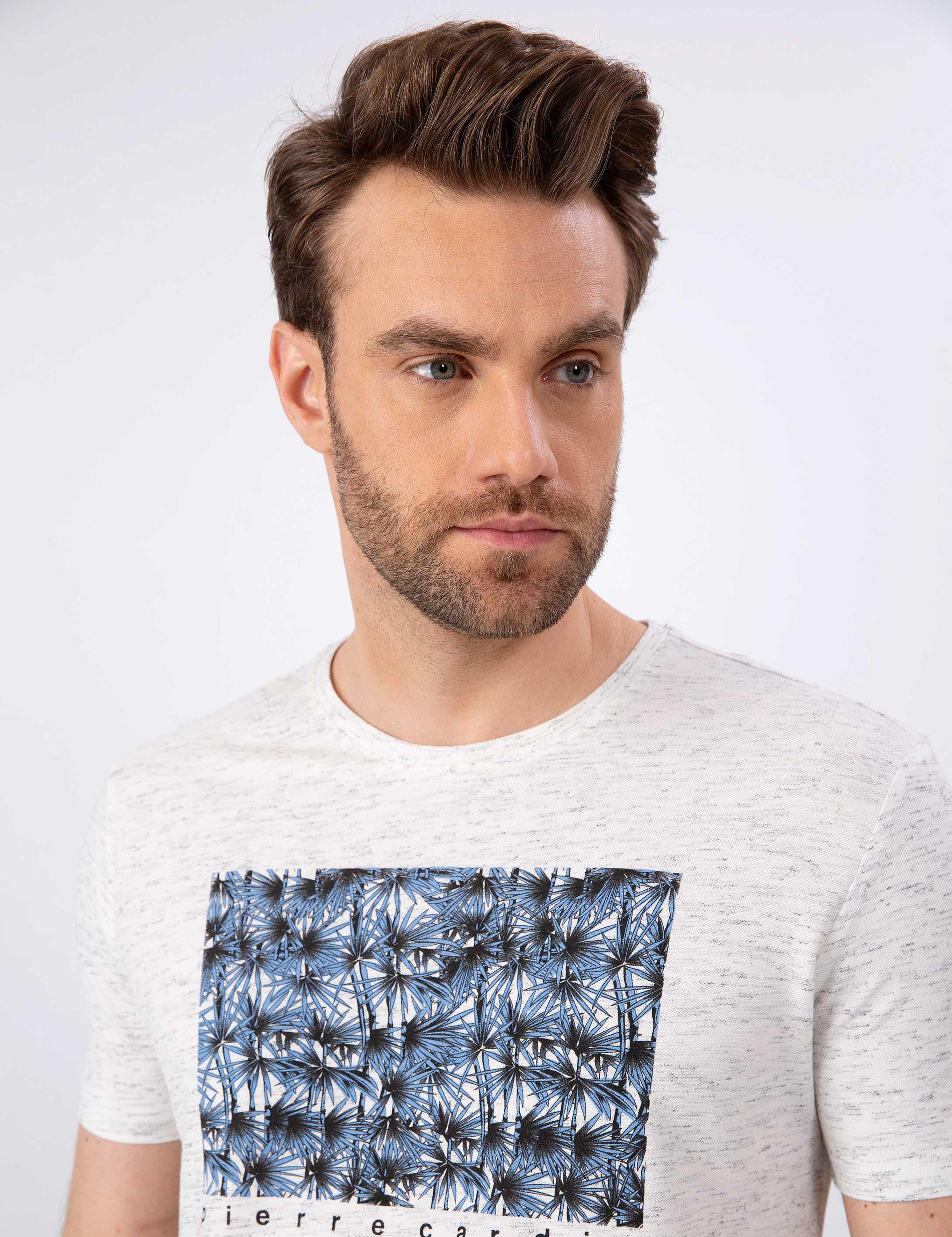 Lacivert Slim Fit Tişört