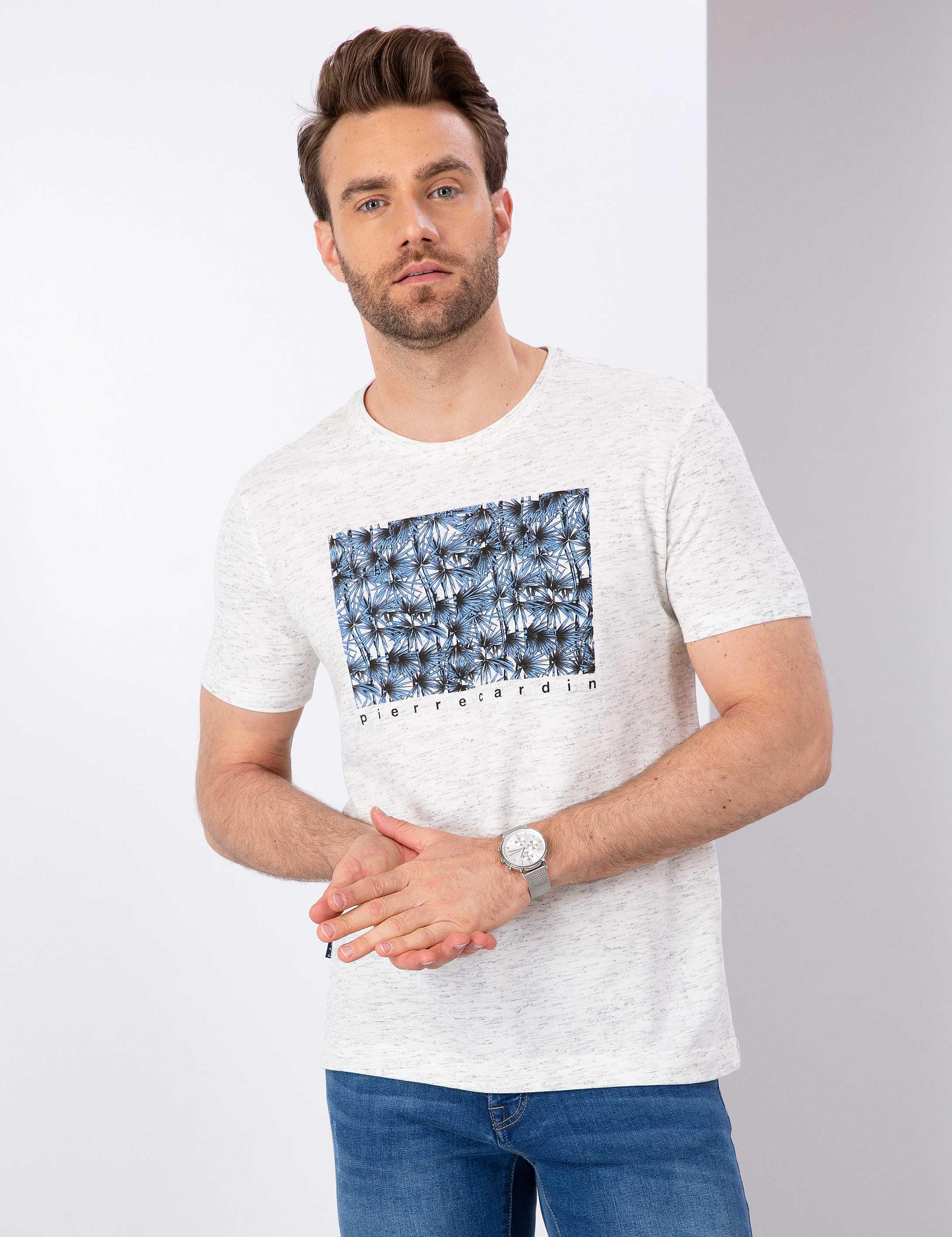 Lacivert Slim Fit Tişört