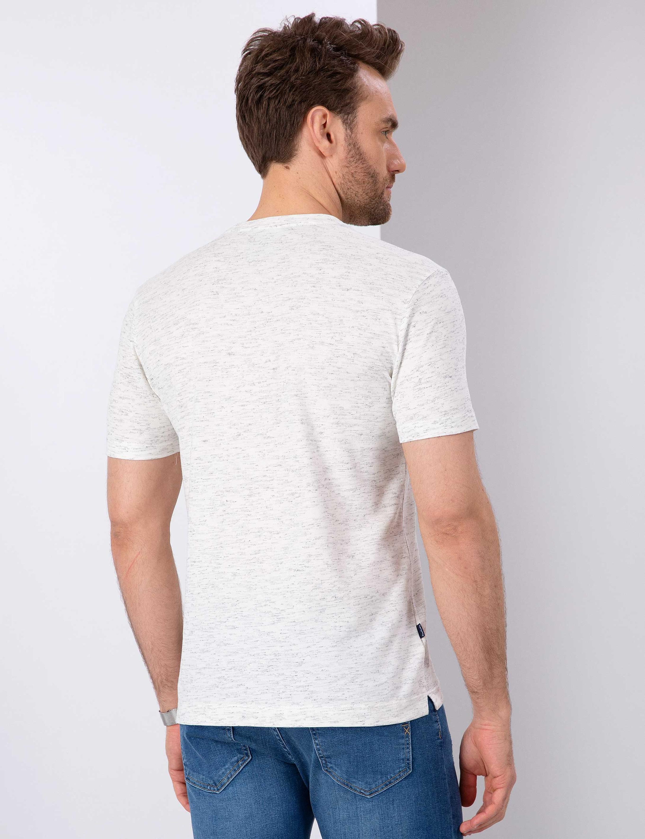 Lacivert Slim Fit Tişört