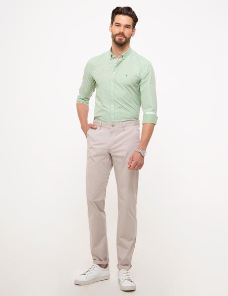 Yeşil Slim Fit Gömlek - 50203484028