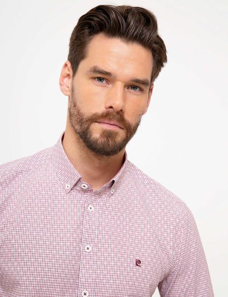 Kırmızı Slim Fit Gömlek - 50203484041