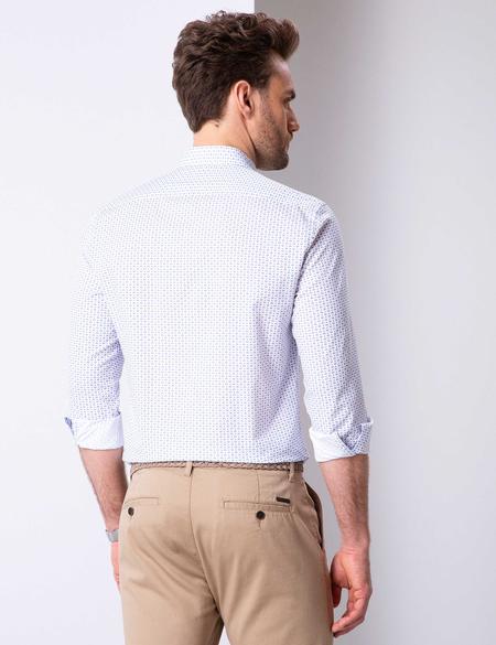 Açık Mavi Slim Fit Gömlek - 50203485001