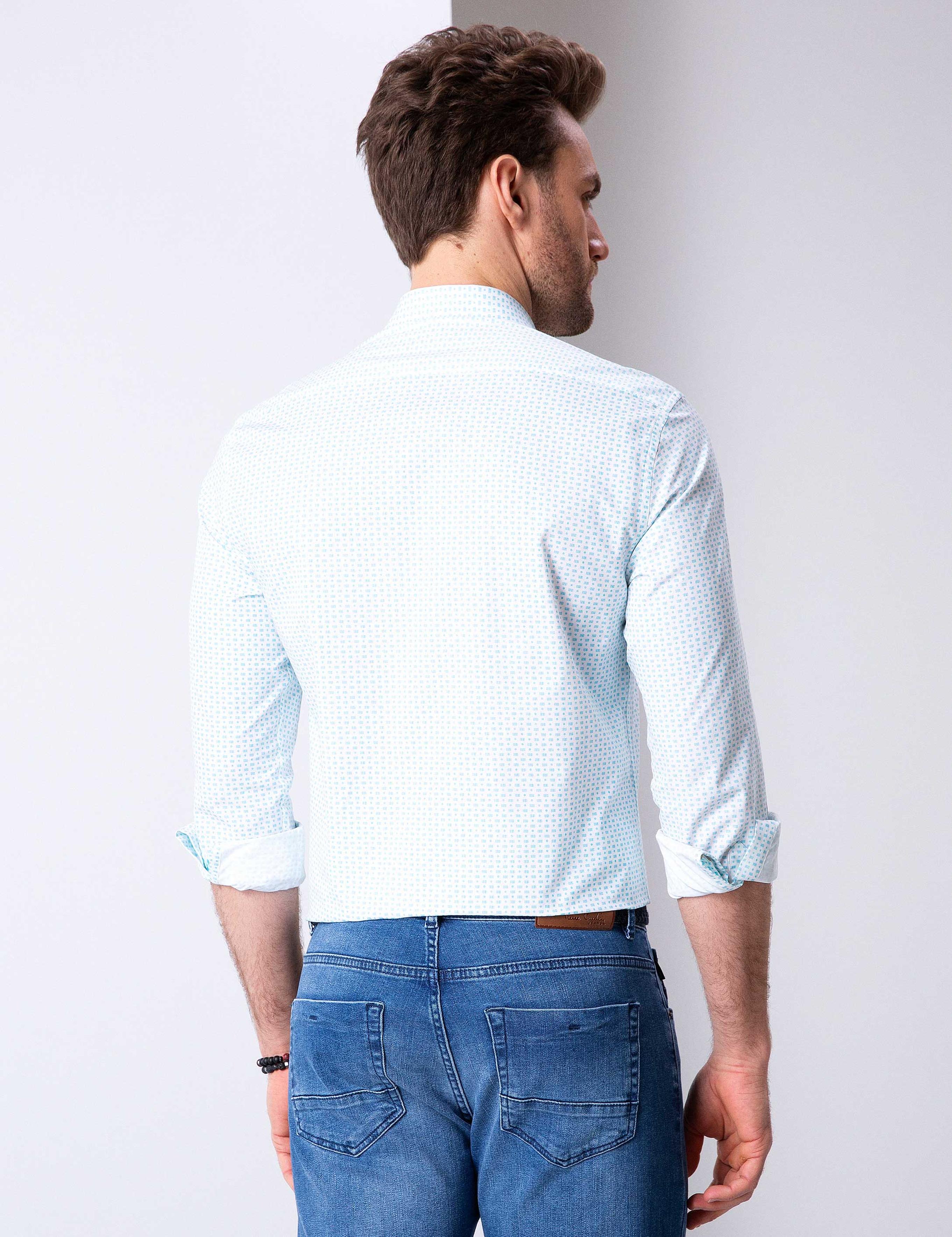 Aqua Slim Fit Uzun Kollu Gömlek