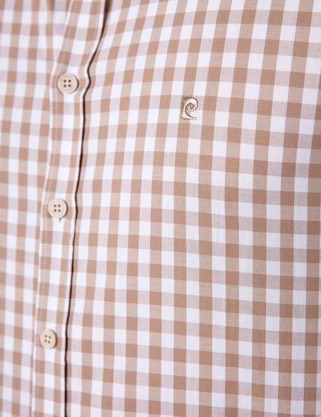 Bej Slim Fit Gömlek - 50203486001