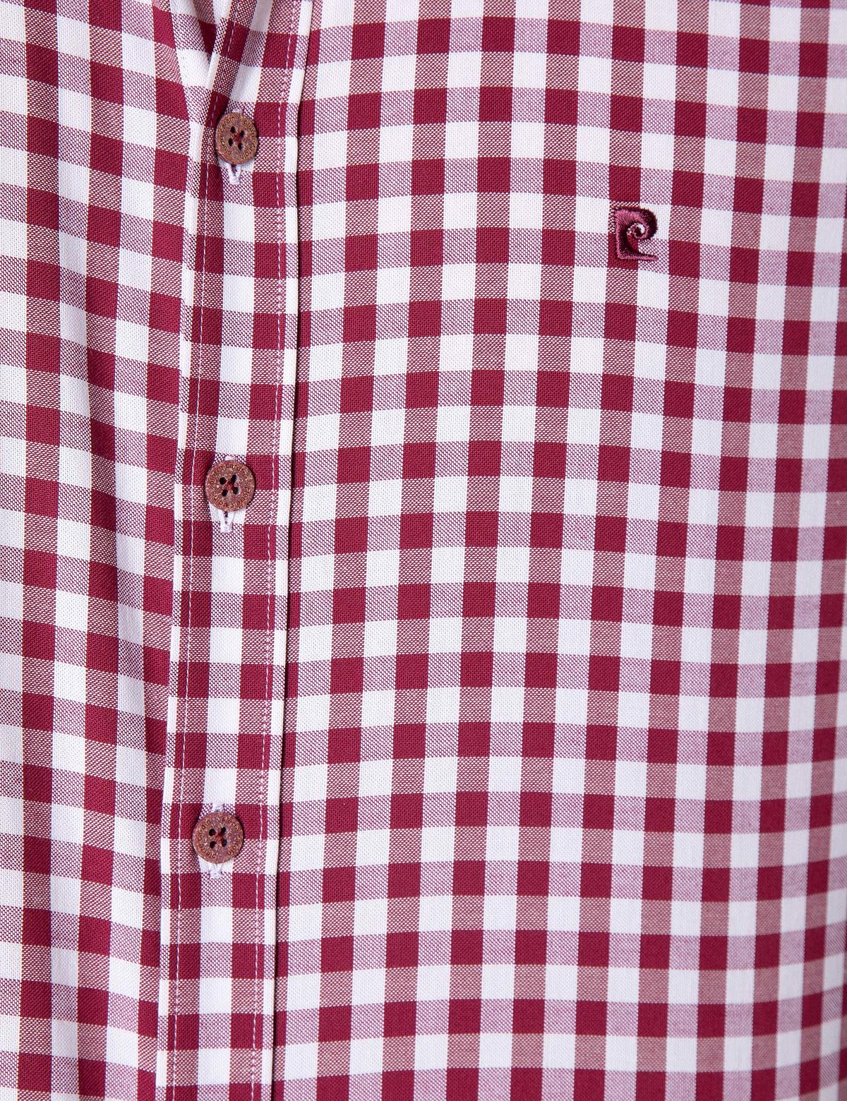 Bordo Slim Fit Gömlek - 50203486035