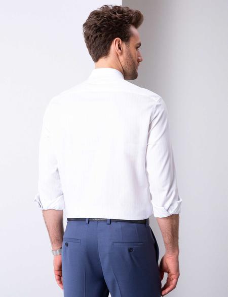 Açık Mavi Regular Fit Uzun Kollu Gömlek - 50203487005