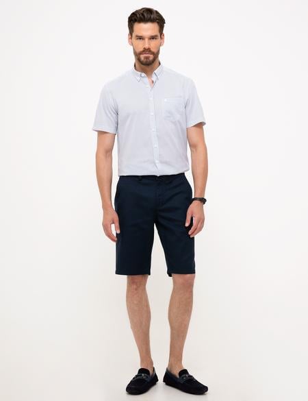 Saks Regular Fit Kısa Kollu Gömlek - 50203491007