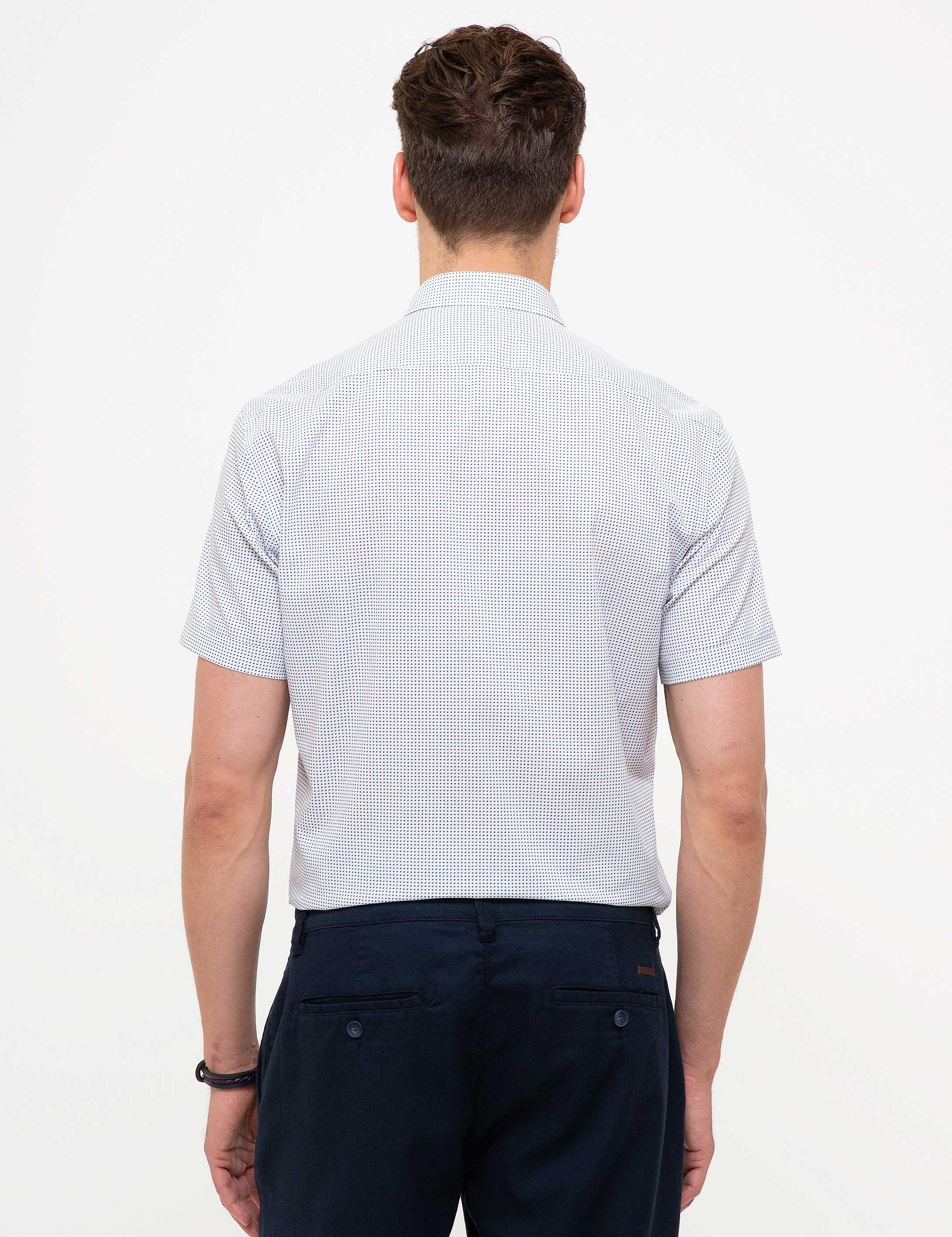 Saks Regular Fit Kısa Kollu Gömlek