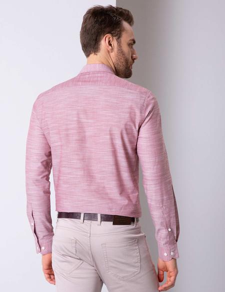 Kiremit Slim Fit Uzun Kollu Gömlek - 50203495070