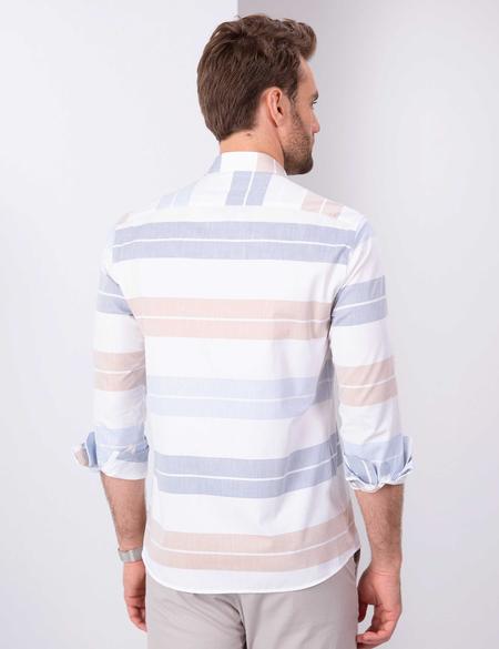 Beyaz Slim Fit Gömlek - 50203514005