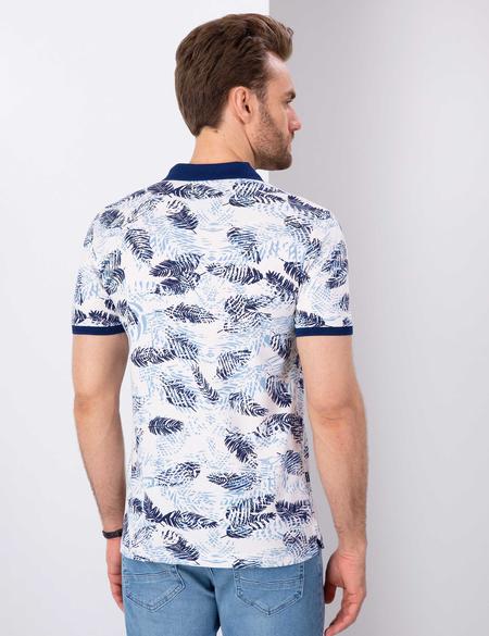 Lacivert Slim Fit Polo Yaka T-Shirt - 50203556001