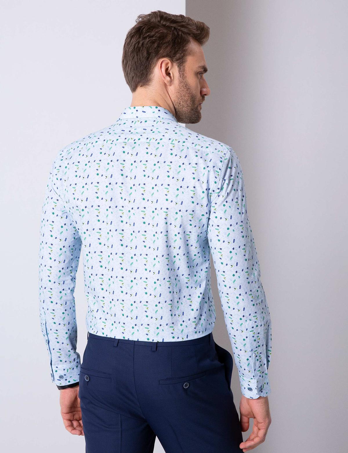 Mavi Slim Fit Uzun Kollu Gömlek - 50203561014