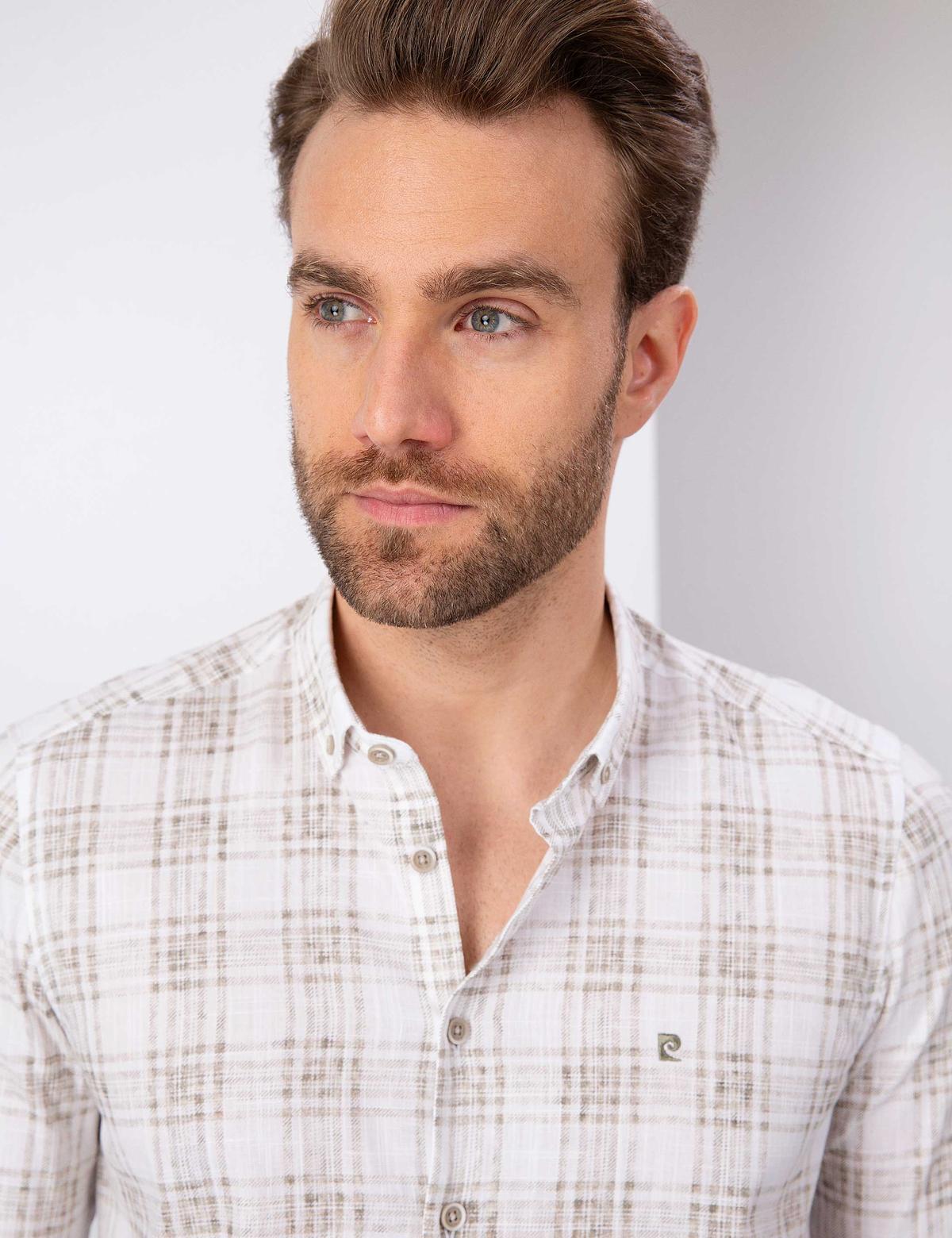 Beyaz Slim Fit Gömlek - 50203563005