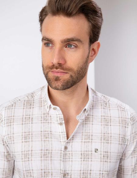 Beyaz Slim Fit Gömlek - 50203563005