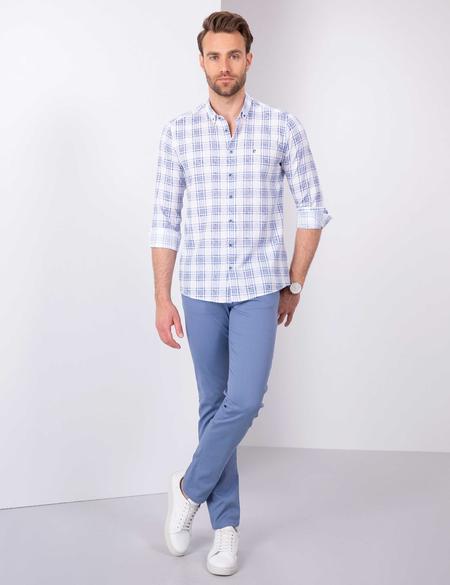 Mavi Slim Fit Uzun Kollu Gömlek - 50203563014