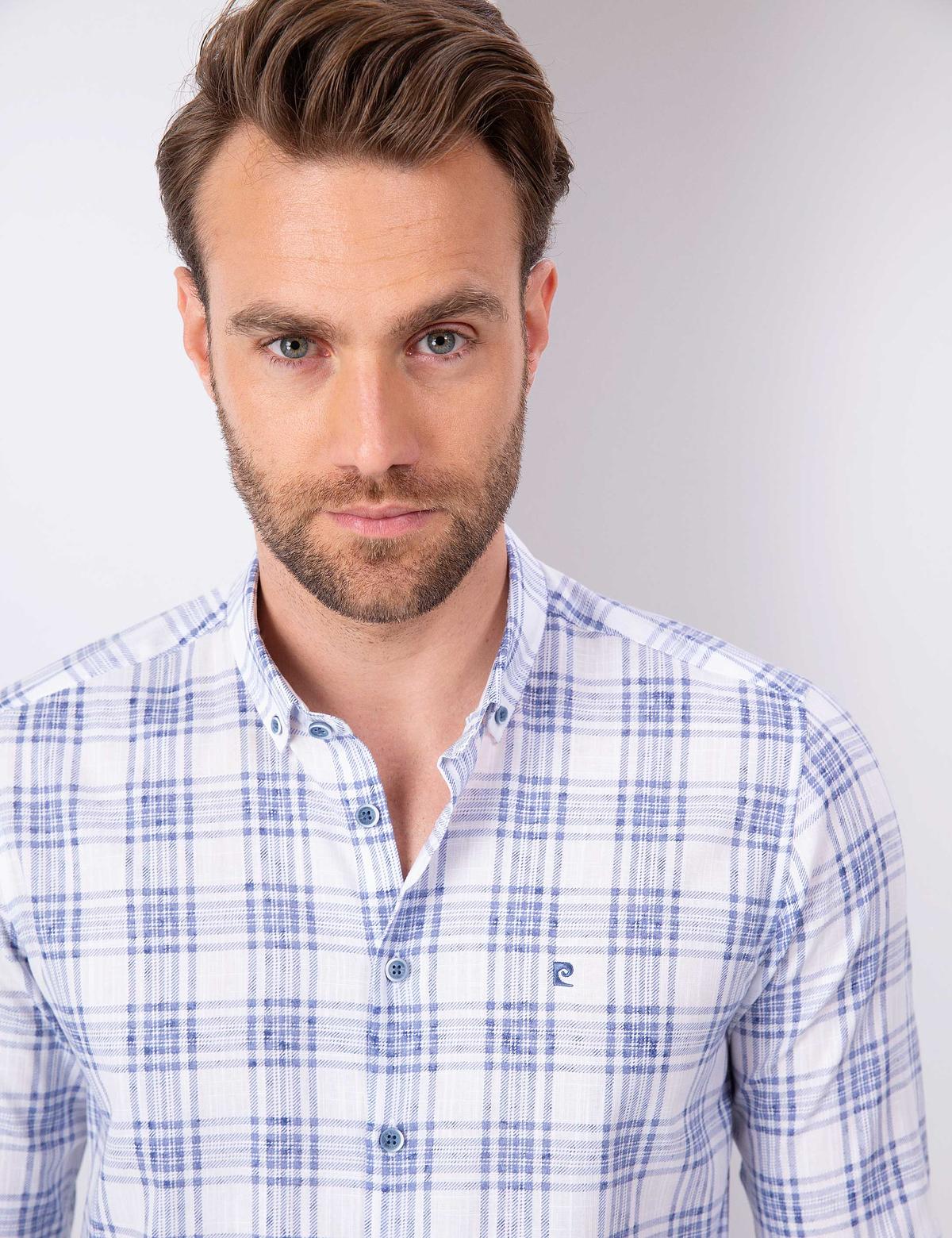 Mavi Slim Fit Uzun Kollu Gömlek - 50203563014