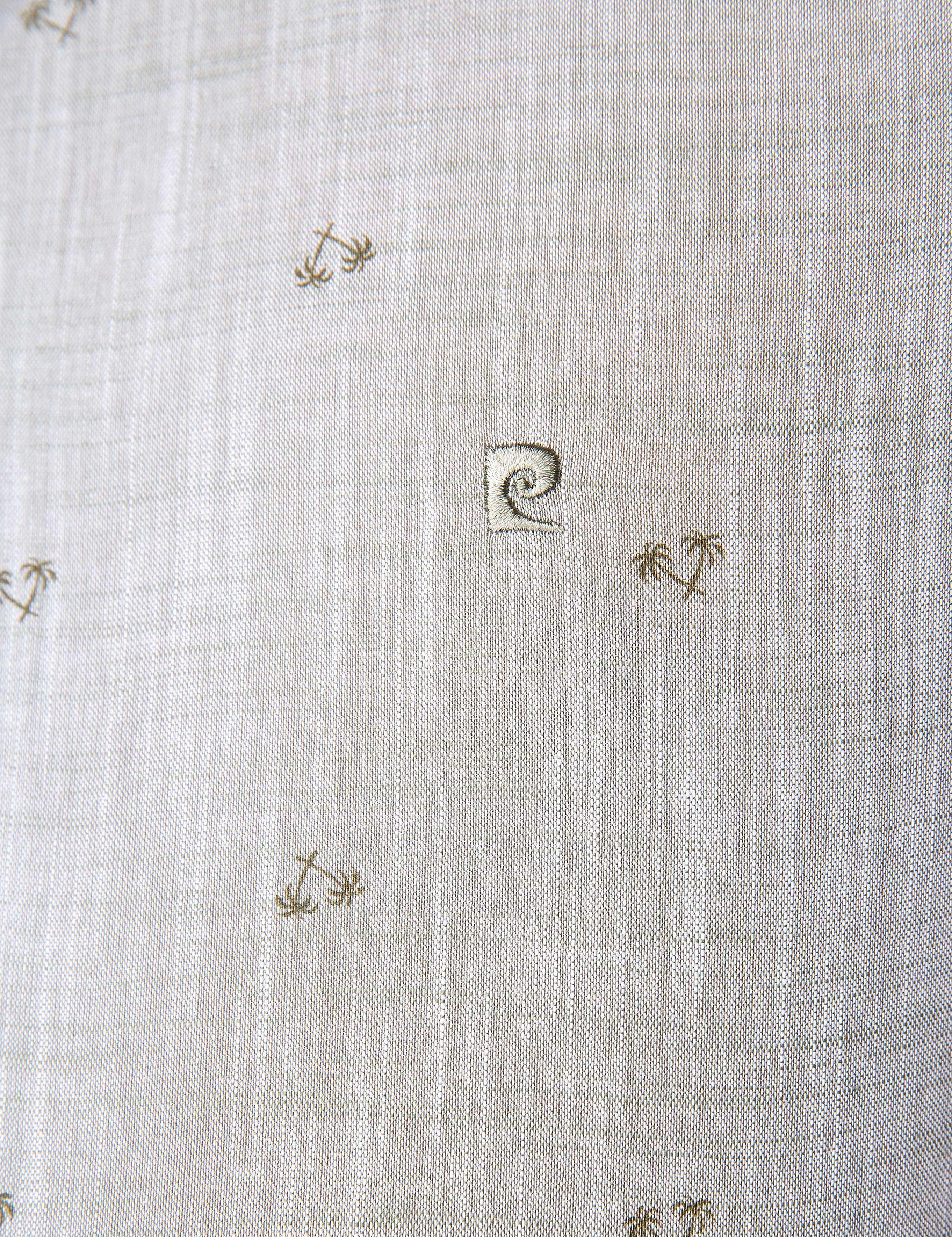 Haki Slim Fit Uzun Kollu Gömlek