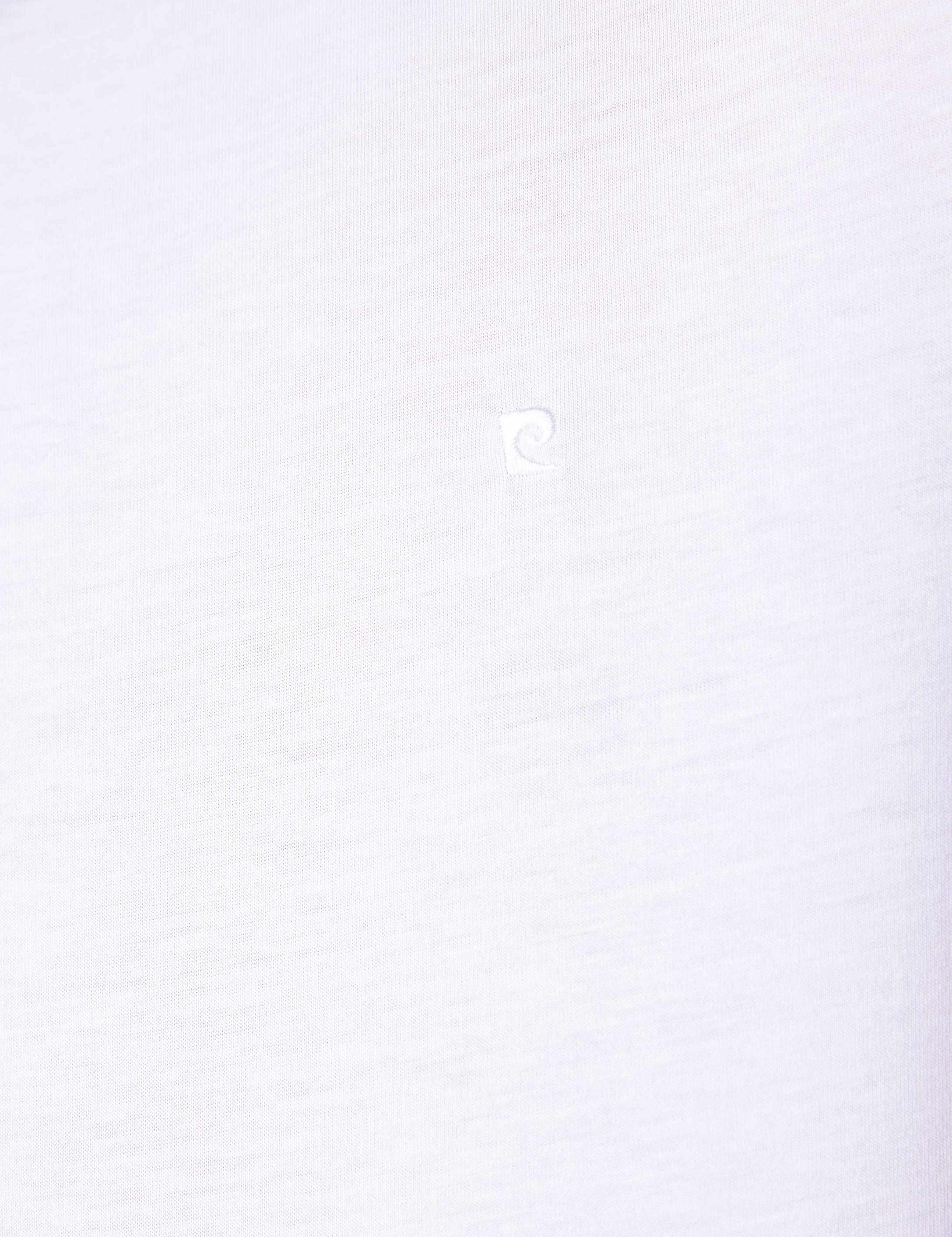 Beyaz Slim Fit Bisiklet Yaka Basic Tişört