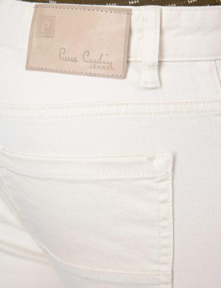 Ekru Slim Fit Jean Pantolon - 50203751013