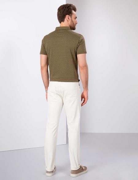 Ekru Slim Fit Jean Pantolon - 50203751013