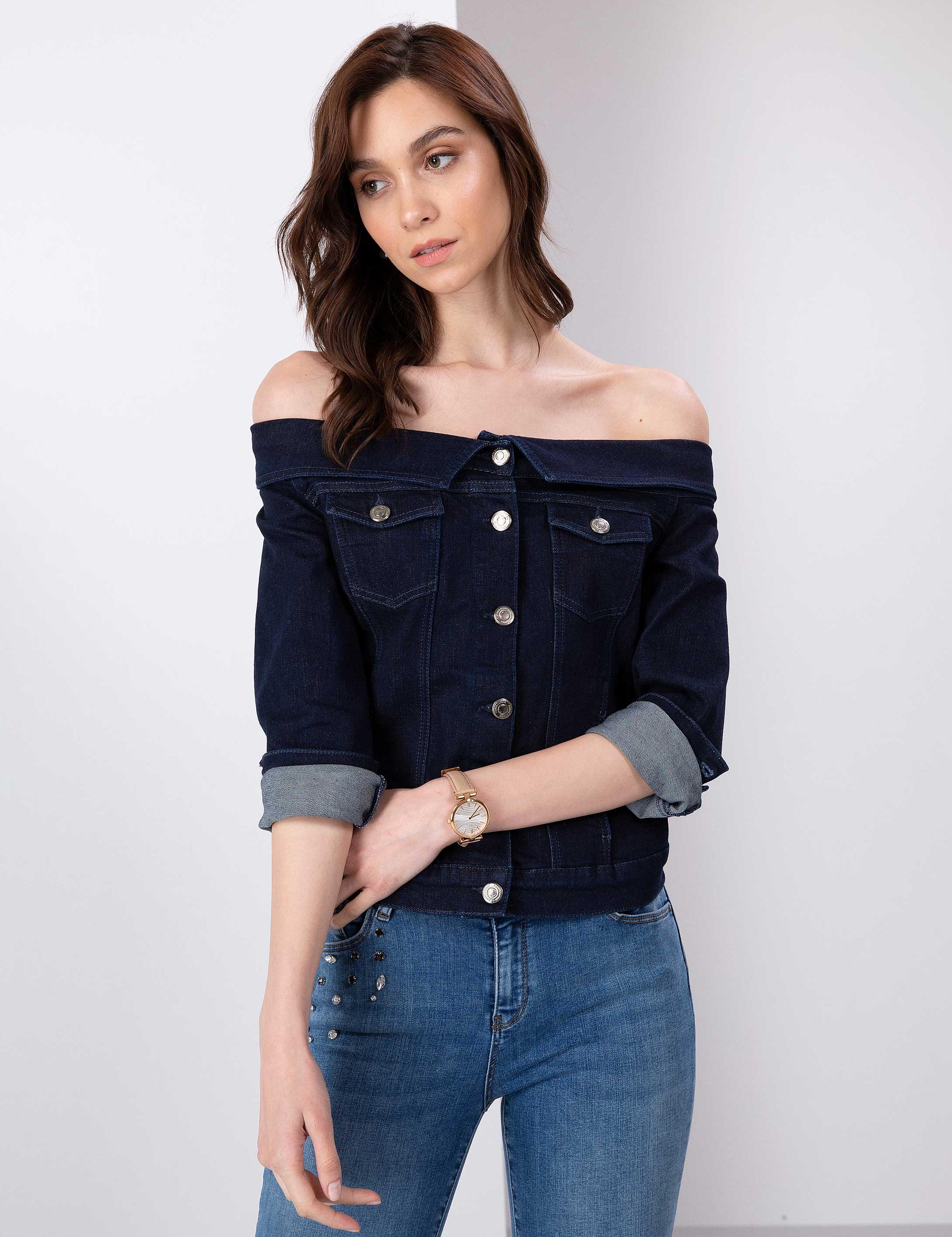 Koyu Lacivert Slim Fit Ceket