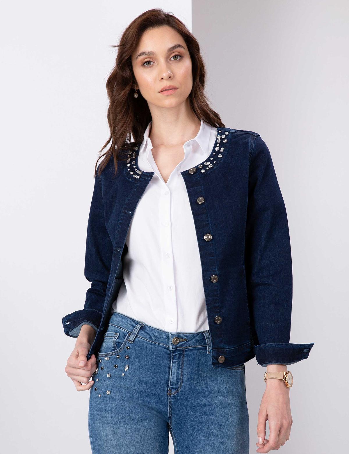 İndigo Slim Fit Ceket